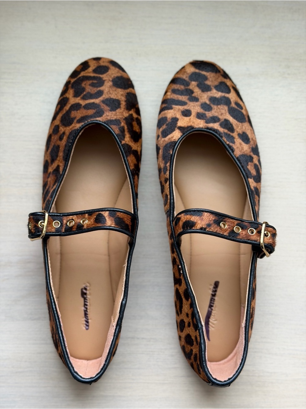 Madewell The Remy Mary Jane Flat in Caramel Multi, Size 8 - Picture 5 of 10